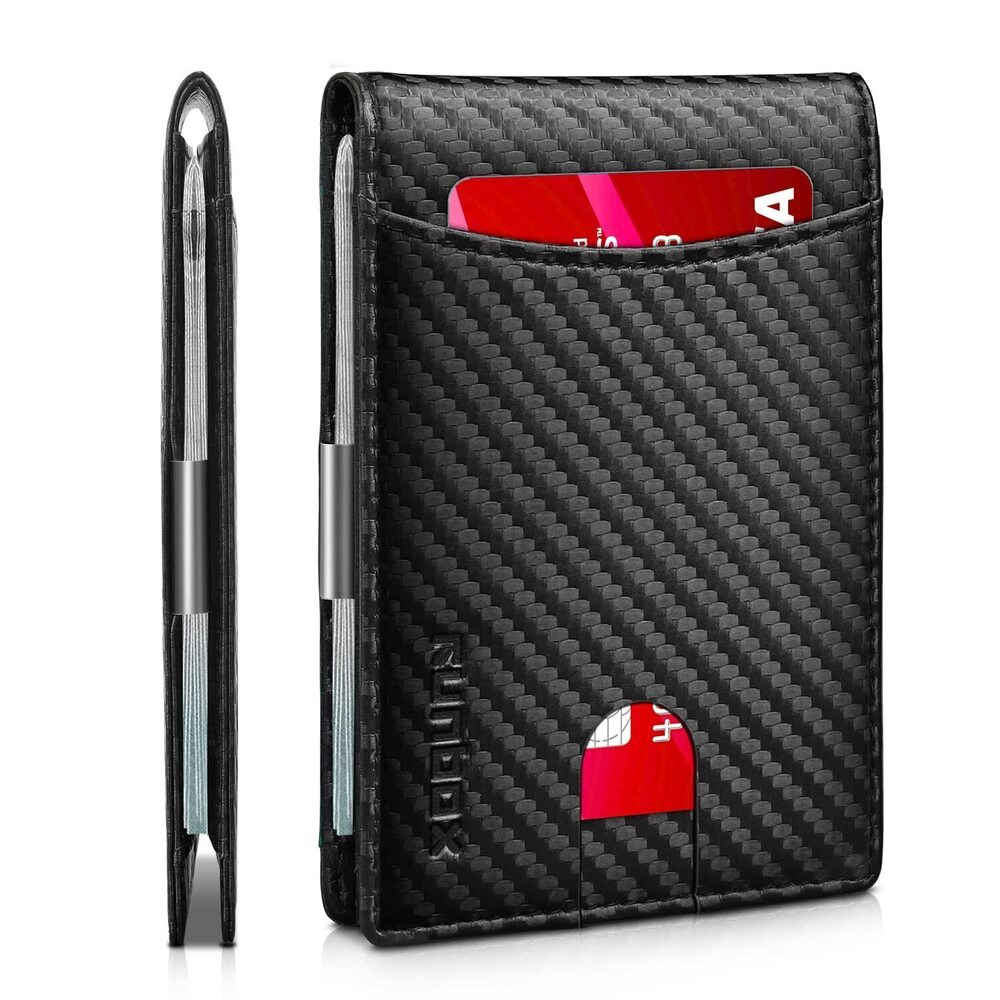 4737 Money Clip Slim Wallets RFID Blocking 11 Card Holder Minimalist Small